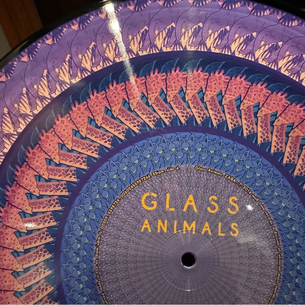 Zaba Zoetrope Vinyl Glass Animals - Picture 6 of 10